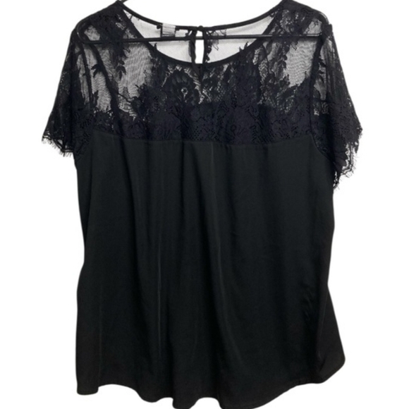 Lace Trim Women's Top - Picture 2 of 7